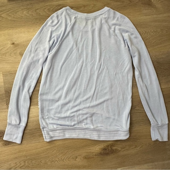 Athleta Serenity Super Soft Light Blue Modal Pullover size S - Picture 2 of 4